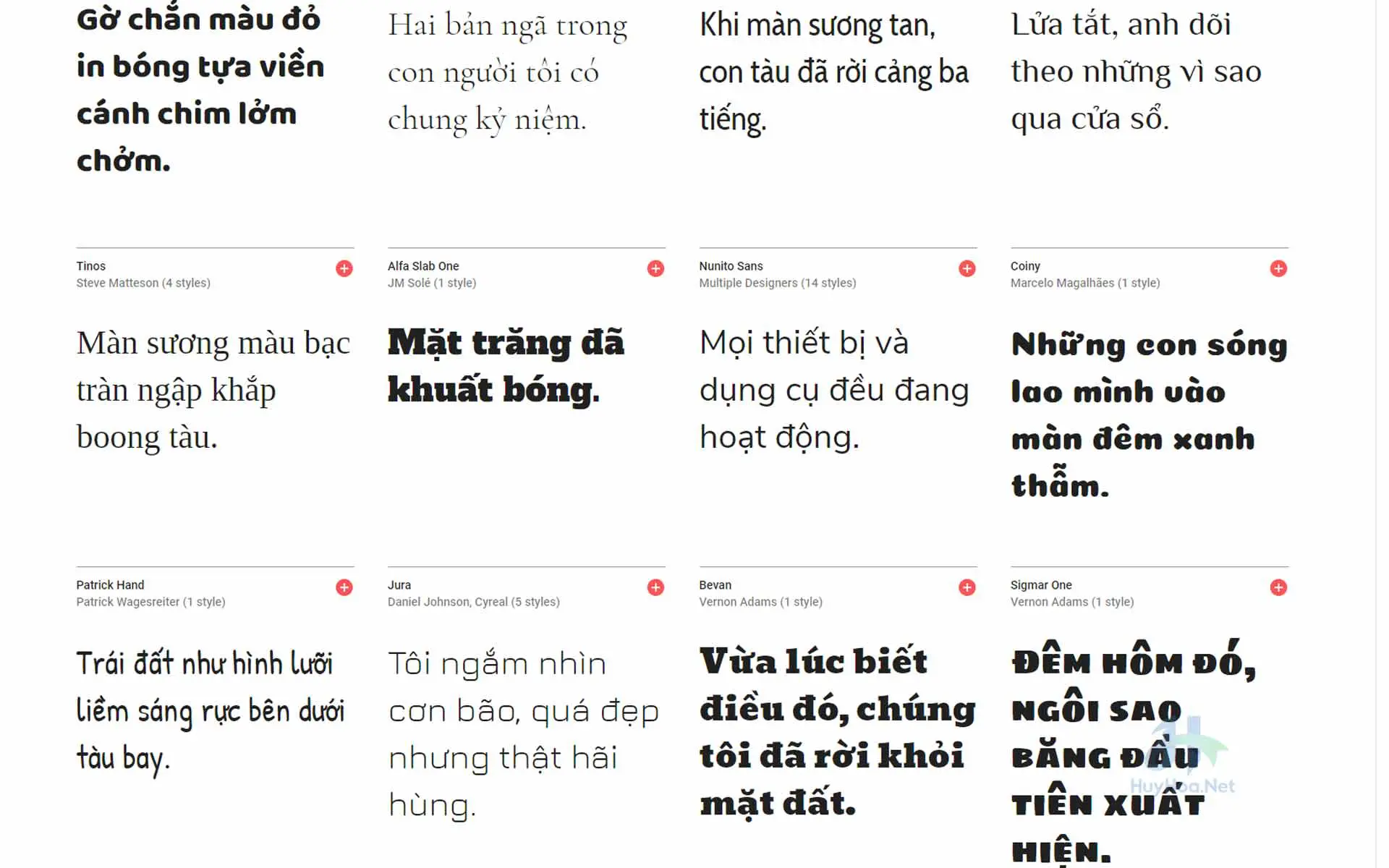phông chữ miễn phí tiếng Việt